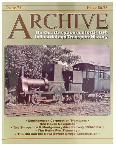 Archivo The Quarterly Journal for British Industrial & Transport History - Imagen 73 de 84