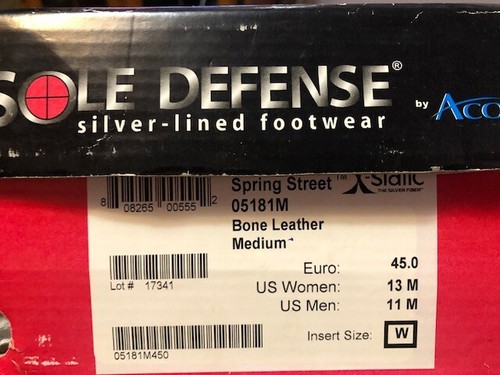 Calzature foderate argento Suola Defense - Foto 5 di 5