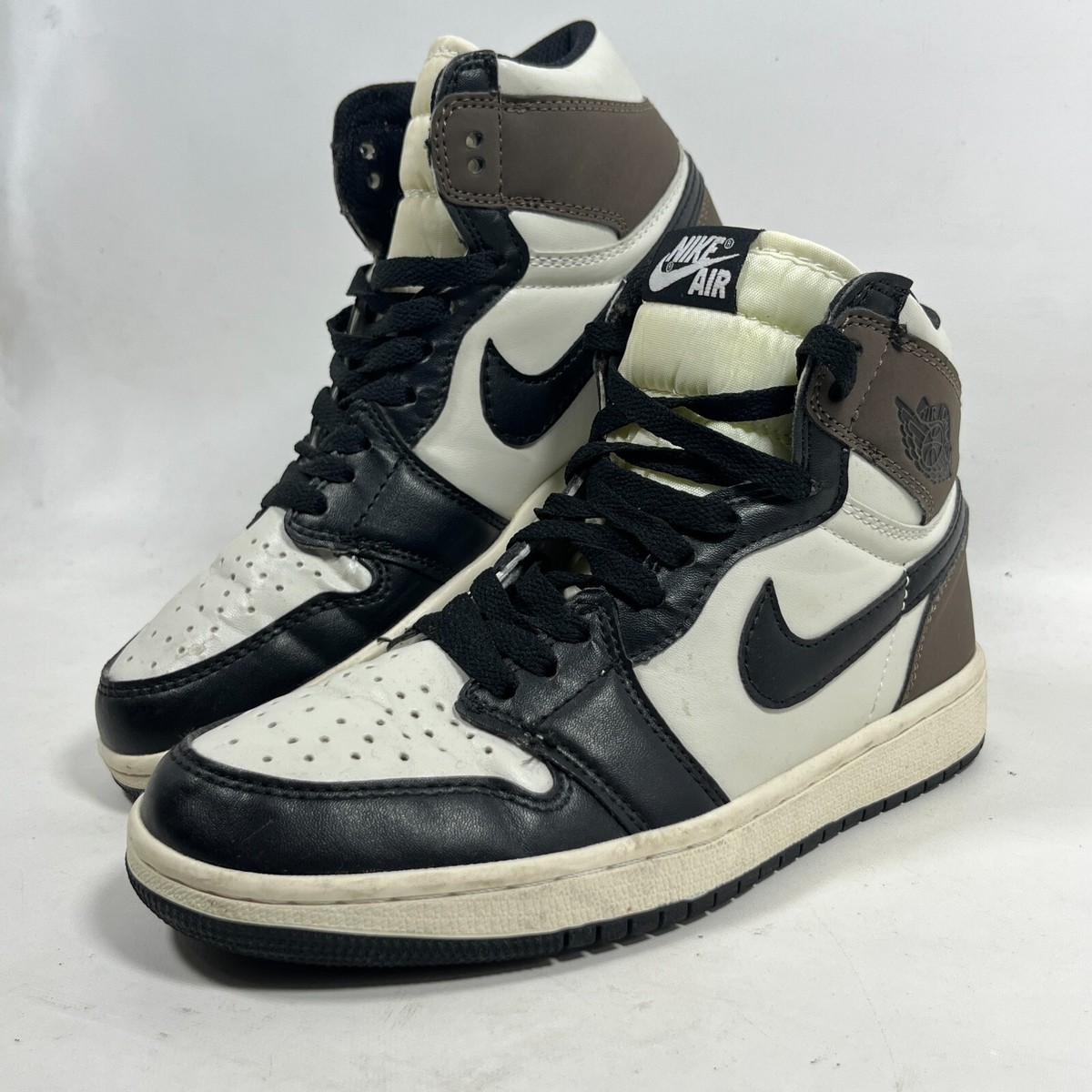 NIKE Sneakers Mens 7 Air Jordan 1 Retro High OG 555088-105 Dark 