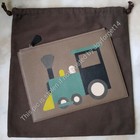 Echte MOYNAT & Pharrell Williams Collaboration Zug Tasche/Pochette Intarsien