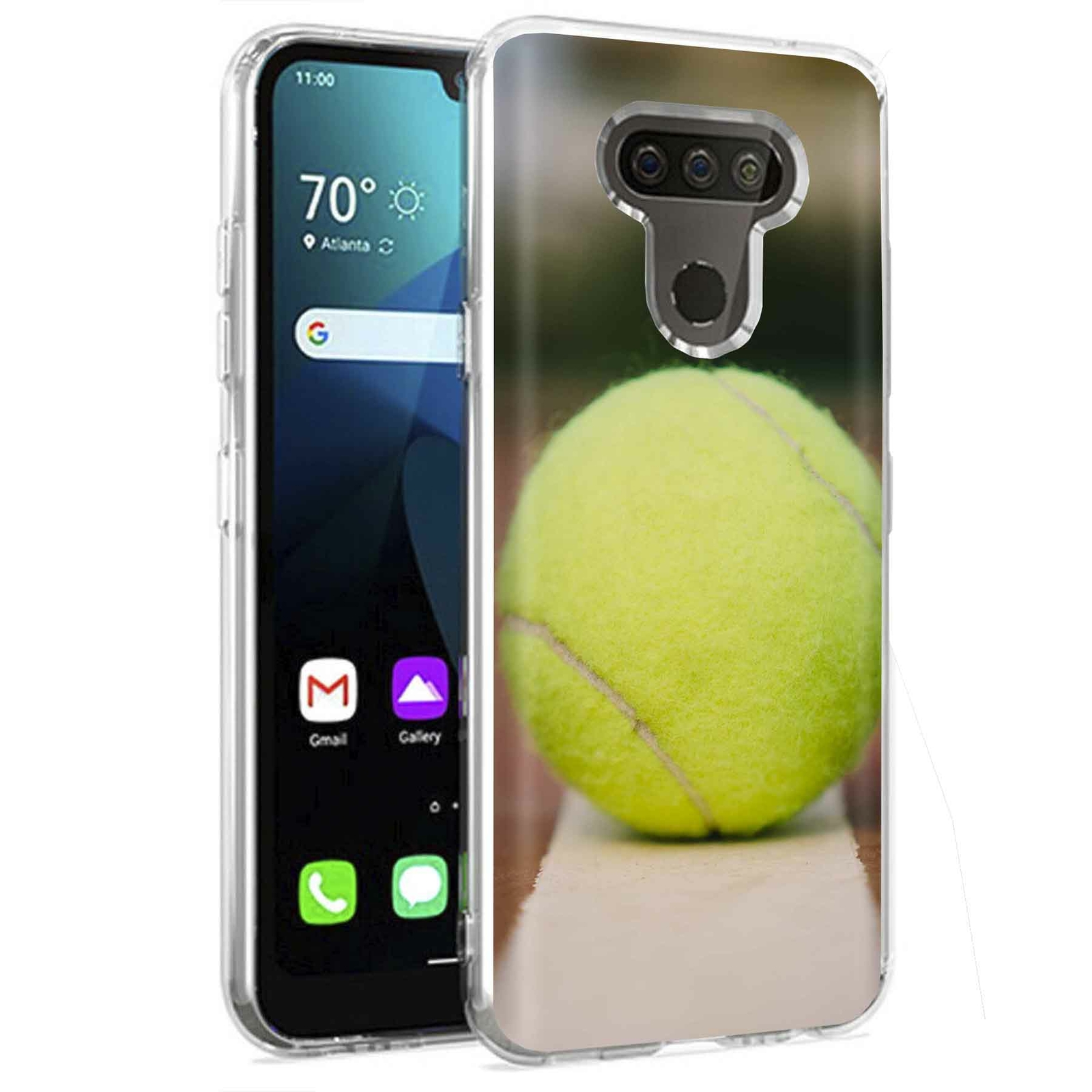 Phone Case for LG Harmony 4,Xpression Plus 3,K40S, Tennis Ball  Print