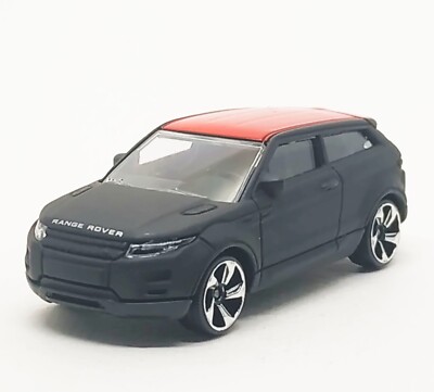Majorette Range Rover Evoque Matte Black / Red Roof 1:59 3