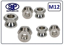 SECURITY SHEAR NUTS STAINLESS STEEL TAMPER VANDAL PROOF M8  M10  M12
