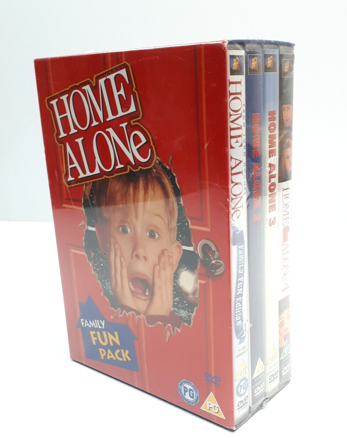 Home Alone Family Fun Pack 4 DVD Boxset NEW Sealed Gift
