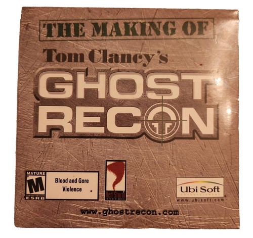 Ghost Recon Tom Clancy's Video Game Pc Cd-Rom M-Mature UbiSoft | eBay