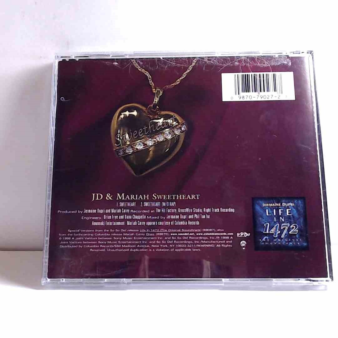 JD & Mariah Carey – Sweetheart (CD, US, 1998, So So Def) AG664 | eBay