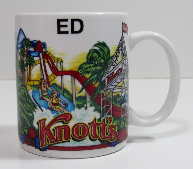 Knott's Berry Farm Amusement Park Coffee Mug Ed Roller Coaster 2000 eBay