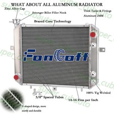 3 Row Radiator FITS Komatsu Allis Kalmar Forklift 3EB04A5111 8761212