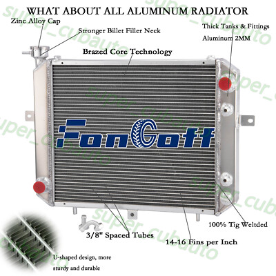 3 Row Radiator FITS Komatsu Allis Kalmar Forklift 3EB04A5111 8761212