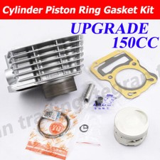 150cc Big Bore 62mm Cylinder Piston Kit For Honda XR125L NXR125 BROS 13mm Pin