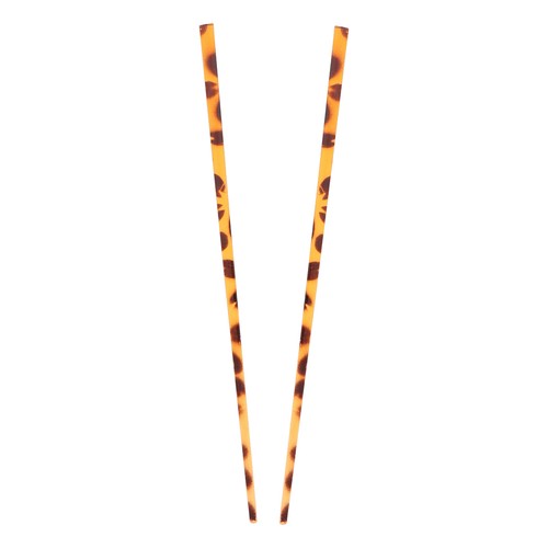 Women's 2 Hair Sticks Solid Straight Chopsticks 7.5 inches Long - Picture 19 of 20