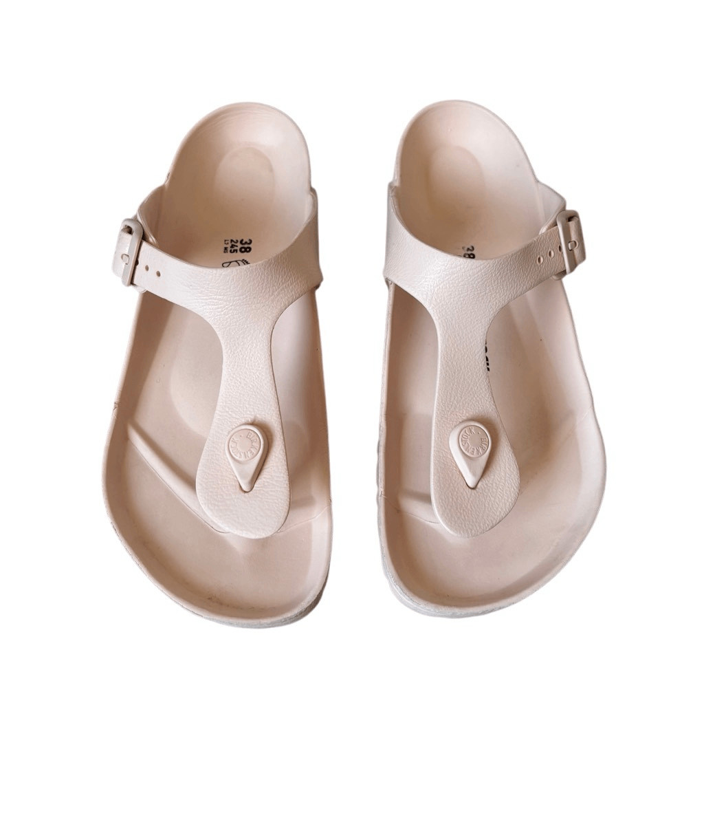 Birkenstock Gizeh EVA Foam Slide Sandals Womens US EU 38 Pink Rose