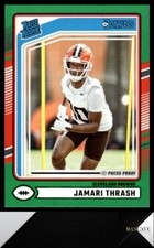 2024 Donruss #376 Jamari Thrash Rookie Press Proof Green Cleveland Browns