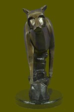 Modern Abstract Jaguar Panther Cougar Lion Limited Edition Sculpture Statue BC