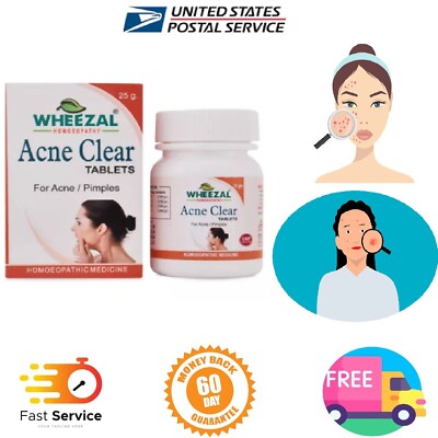 Wheezal homoeopathy Acne Clear Tablets (25g)