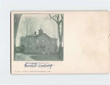 Postcard Whittier School Haverhill Massachusetts USA