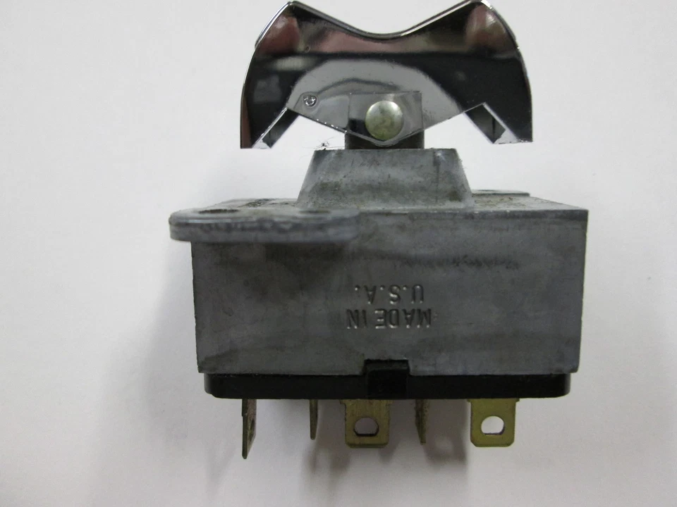 Interruptor de faro para Chrysler Imperial 1969 cromo/aspecto madera Foto 3 de 4