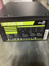 Aerocool VX Plus 500 power supply unit 500 W 20 4 pin ATX ATX Black