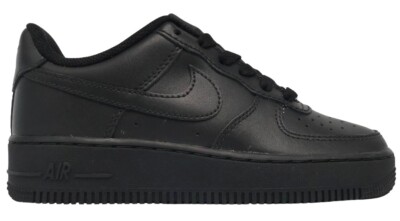 Nike Air Force 1 Original Shoes Trainers Size 3 to 5.5 Triple Black 314192  009 | eBay UK