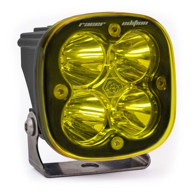 Baja Designs 720011 Squadron Racer Edition 3'' Square Spot Beam Amber LED Light