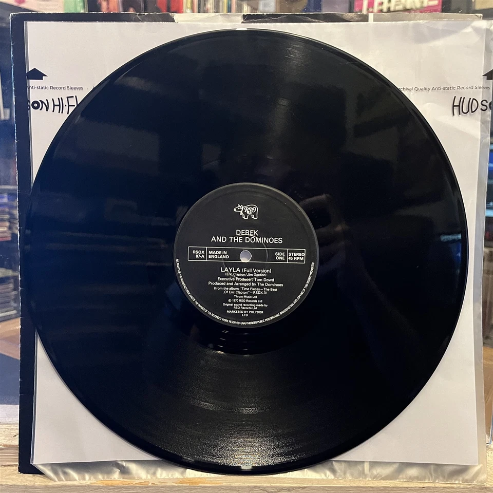 [ROCK/POP]~VG+ 12"~DEREK & The DOMINOES~ERIC CLAPTON~Layla~Wonderful Tonight~UK~ - Image 2 of 4