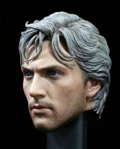 Avengers 2 Pietro Django Maximoff Quicksilver Male Soldier Head Sculpture - Picture 4 of 4