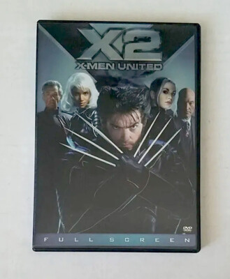 X2  X-Men United Full Screen Edition DVD Marvel Comics Marvel Universe Wolverine