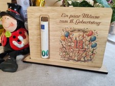 Geldgeschenk 18. Geburtstag Geld zum  18. Geb...