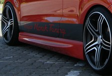 N-Race Seitenschweller Schweller Sideskirts ABS für VW Golf 7 Sportsvan 5G
