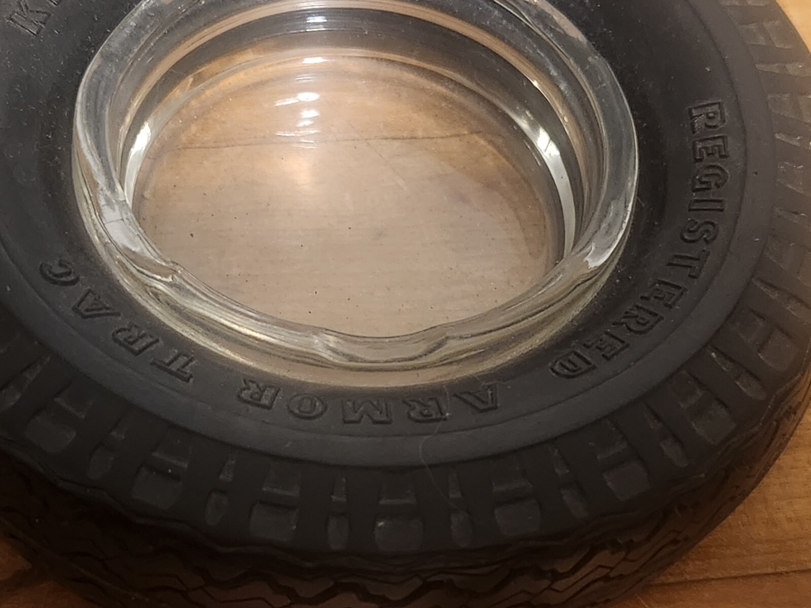 Lot of 3 tire ashtrays kelly Springfield,Bf goodrich Silvertown, Atlas