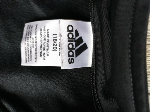 Adidas Youth Boys Athletic Full Zip Lightweight Track Jacket XL (18-20) - Picture 4 of 10