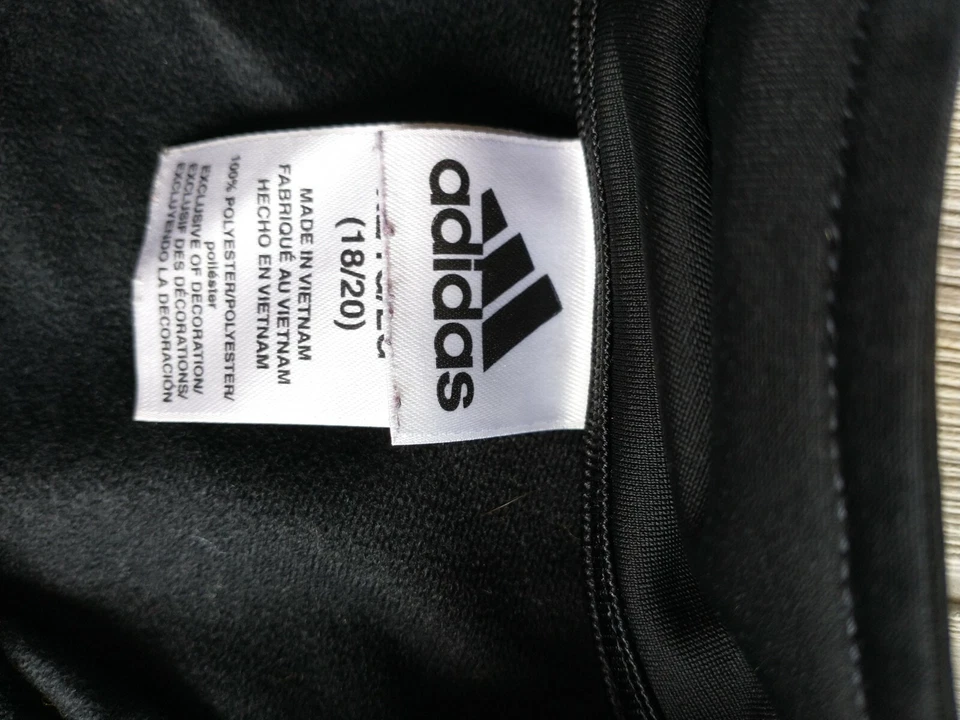 Adidas Jóvenes Niños Atlético Cremallera Completa Ligero Chaqueta de Pista XL (18-20) Foto 4 de 4