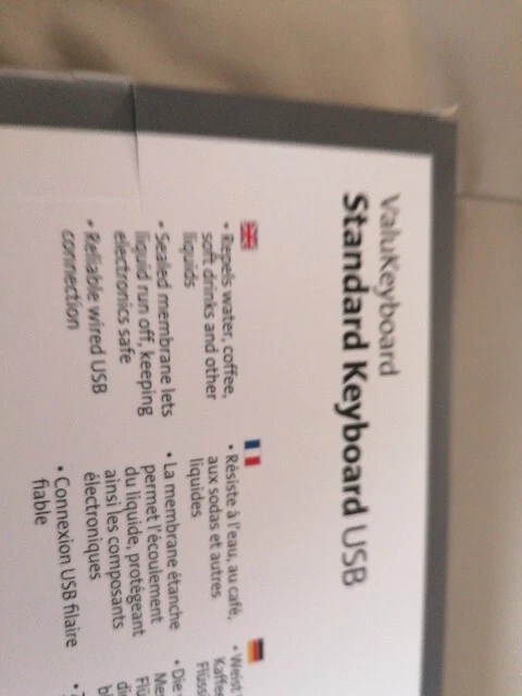 Kensington (1500109)  Valukeyboard Standard Keyboard USB   Brand New Sealed - Image 4 of 4