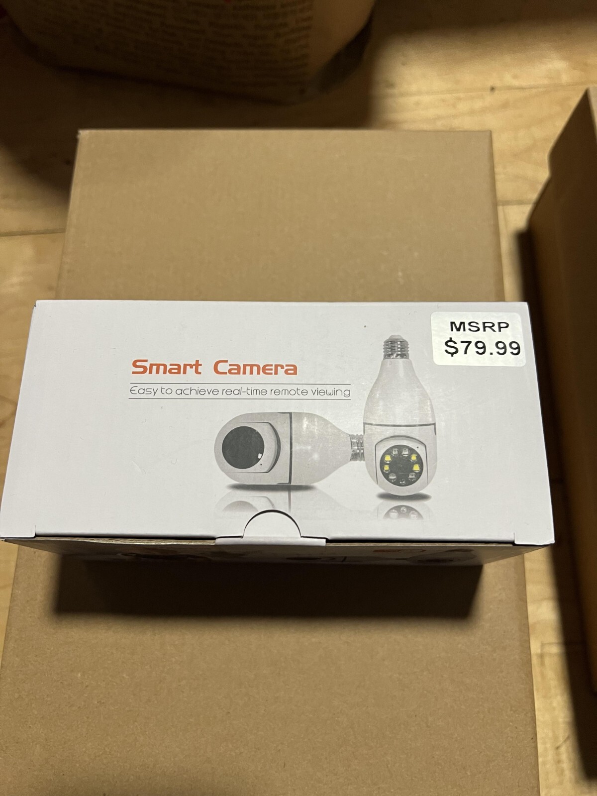wifi smart camera light bulb