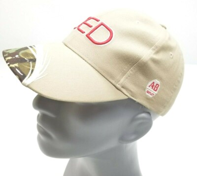 CED Allen Bradley Adjustable Strapback Hat Cap Khaki Camo USA | eBay