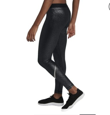 black sparkle nike leggings