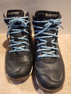 Hi-Tec Women's VLite Wildlife Lux Mid I Waterproof Backpacking Boot Black 7.5