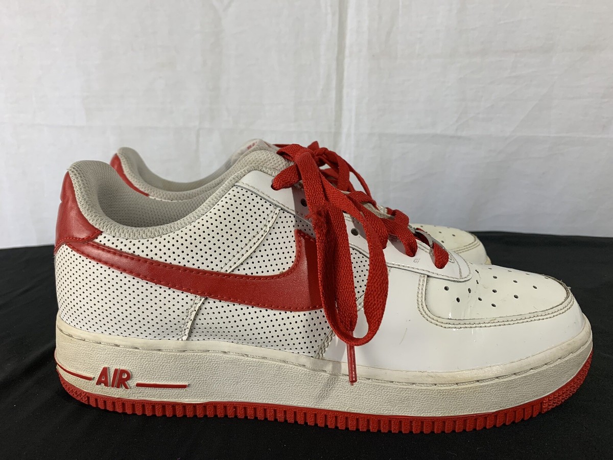 NIKE AIR FORCE 1 GS Sz 7Y (Youth) 314192-122 Red/White | eBay NIKE AIR FORCE 1 GS Sz 7Y (Youth) 314192-122 Red/White | eBay