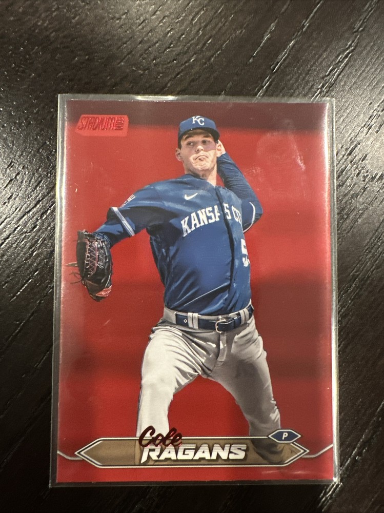 Cole Ragans 2024 Stadium Club #199 Red Foil
