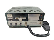 Lafayette Comstat 25A 23 Channel CB Radio Cyrstal Control - WORKS