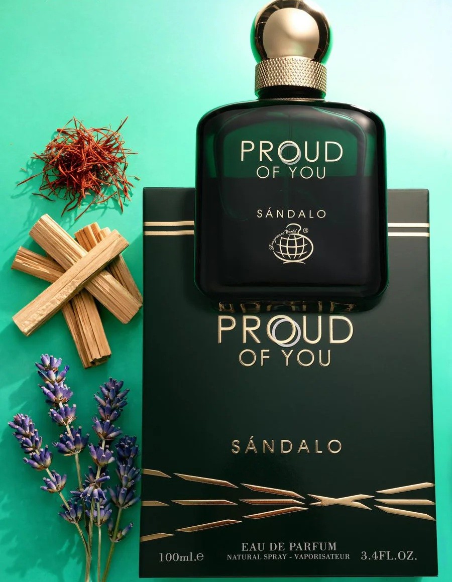 Proud of You Sandalo By Fragrance World EDP Eau De Parfum 100 ML
