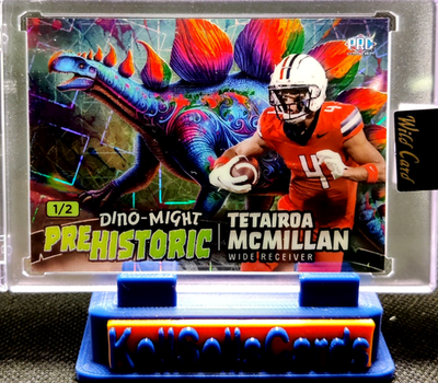 2024 Wild Card Dino-Might PreHistoric Tetairoa McMillan