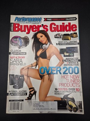 Performance Auto & Sound Magazine 2011 Annual Buyers Guide Sara Brinsfield Car