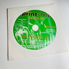 Broderbund The Print Shop Version 20 Install/Program CD - Windows 98/2000/Me/XP