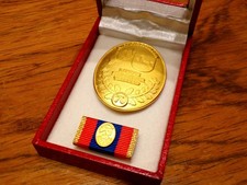 Ehrenzeichen Landesfeuerwehrverband Niedersachsen Gold 70 Set - Orden Bundeswehr