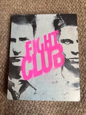 Fight Club Steelbook Blu-Ray disc. 10th Anniversary Best Buy Exclusive Used