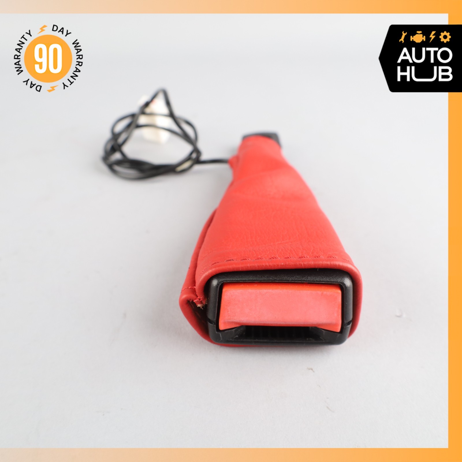 08-19 Maserati GranTurismo M145 Front Left or Right Seat Belt Buckle Red OEM