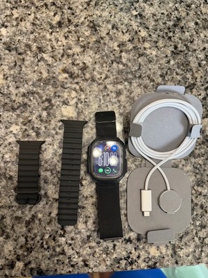 Apple Watch Ultra 2 Unlocked, Black, 49mm, Titanium, GPS, LTE