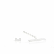 Zone Denmark Ściągaczka prysznicowa Obręcz z uchwytem Ściągaczka Środek do czyszczenia okien Biała 22 cm