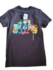 Warner Bros Looney Tunes T Shirt Adult Size S Black Bugs Bunny  Friends NWT